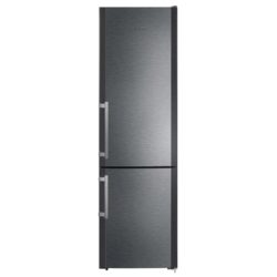 Liebherr CBNPbs3756 60cm Frost Free Fridge Freezer in Black Steel